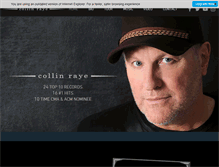 Tablet Screenshot of collinraye.com